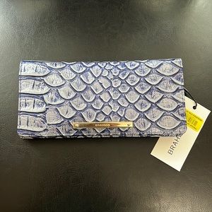 COPY - Brahmin, ADT Wallet, Denim Cruz, Genuine Leather